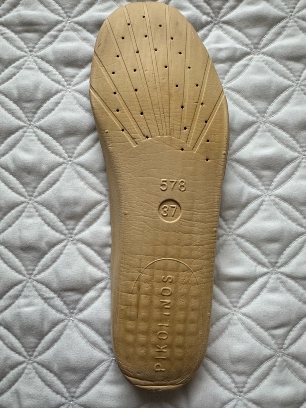 PIKOLINOS Jerez Slip-on Leather Moccasins Flats Size EU 37, US 6.5-7 - Picture 10 of 16